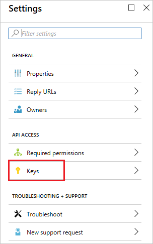 select keys