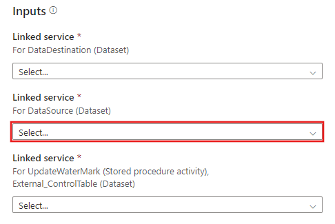 Screenshot showing the creation of a new connection to the source table.