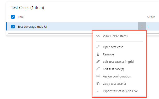 Define tab context menu page.