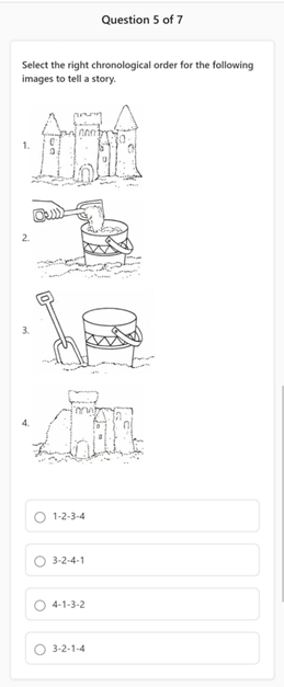 Chronological Question sample