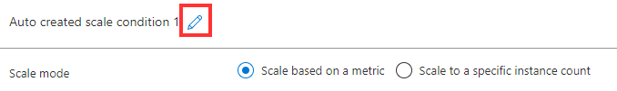 Rename the default autoscale rule