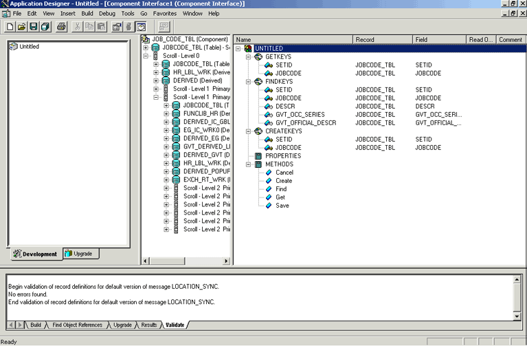 Image that shows how to create the component interface.