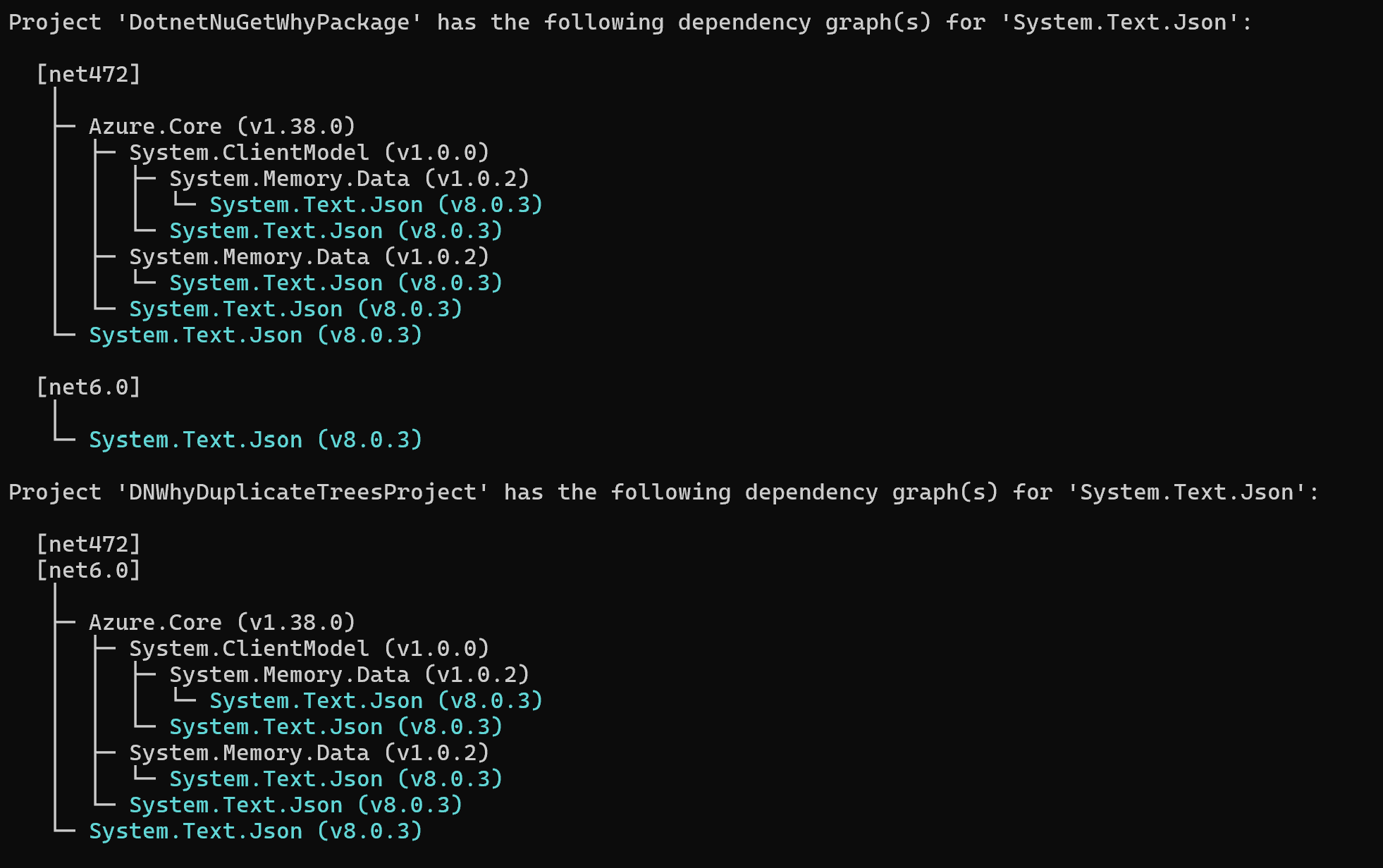 Example: Solution with multiple projects