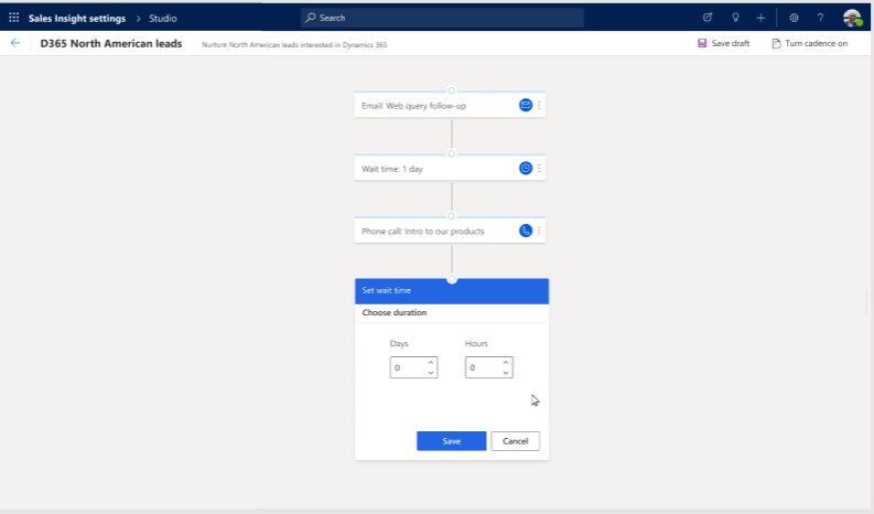 Cadence designer edit capabilities