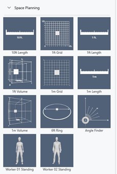 Space Planning 3D models