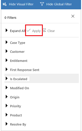 Add two global filter fields.