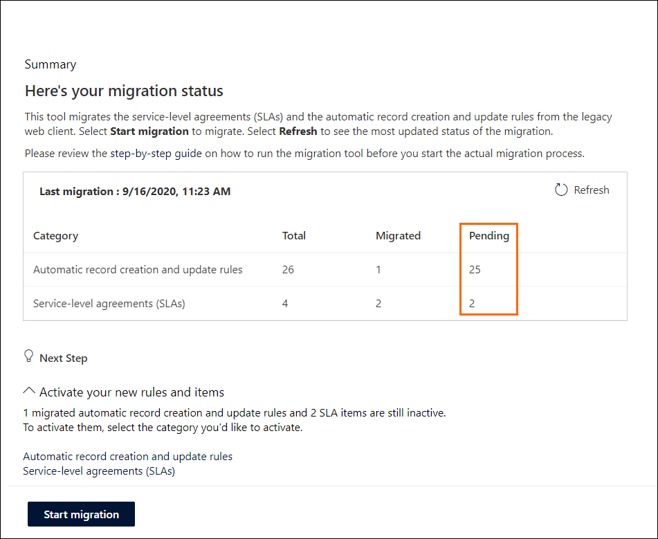 Rerun migration tool.