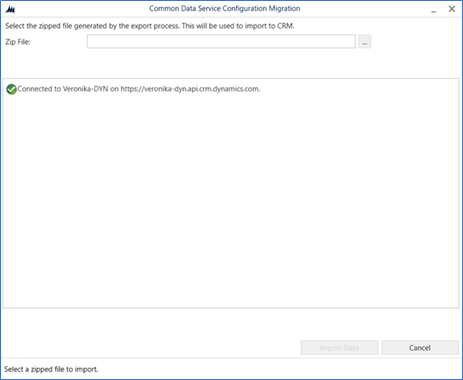 Sample data file to import.