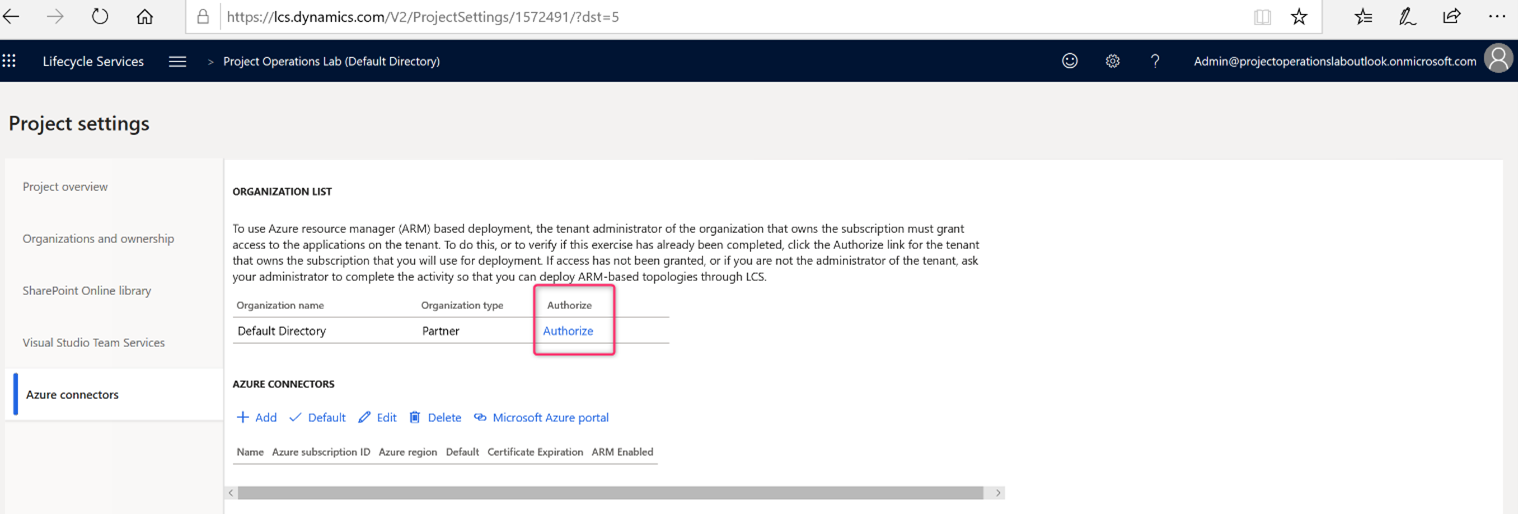 Azure Connectors.