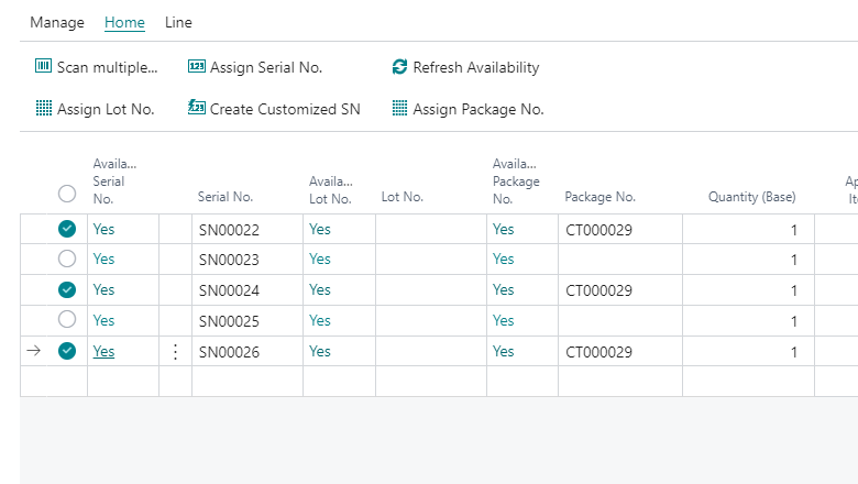 Item Tracking