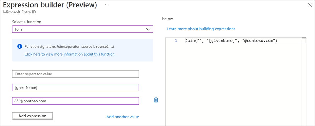 Screenshot that shows input box values.