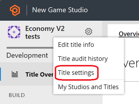 Title Settings