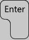 Enter key. U+000D CARRIAGE RETURN (CR)