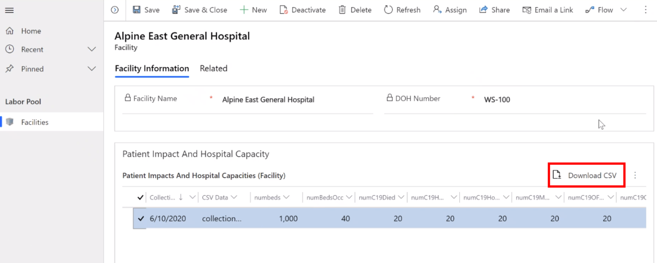 Download CDC data.