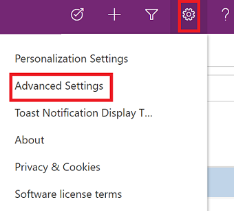 Go to settings and advanced settings.