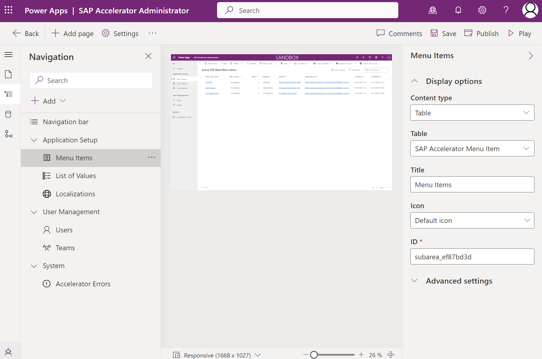 Monitor errors in the procurement solutions