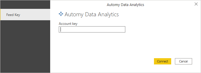 API Key Dialog.