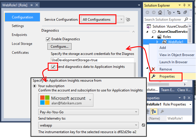 Configure Application Insights