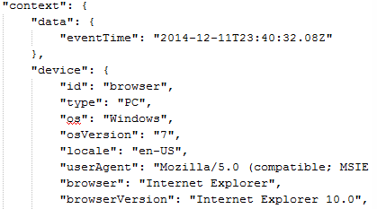 Screenshot that shows viewing the telemetry with a suitable tool