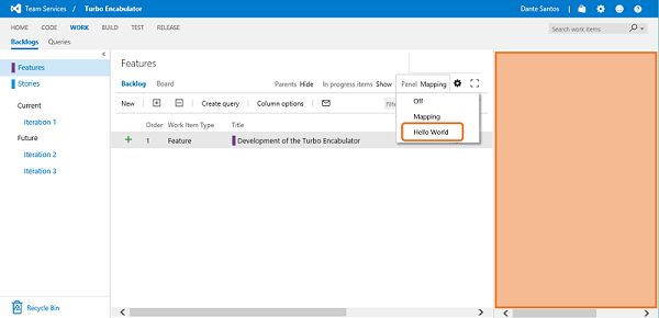 Portfolio Backlog Custom Pane, TFS versions