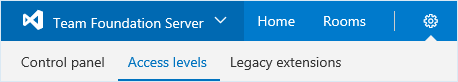 control panel server versus enterprise access levels