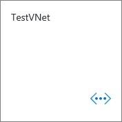 Create VNet in portal