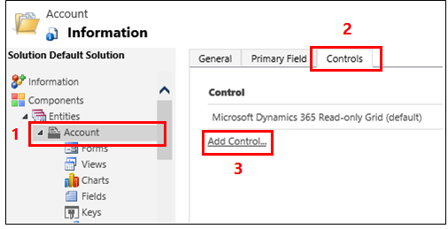 Add Editable Grids custom control