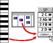 Dragging chords to the signpost list