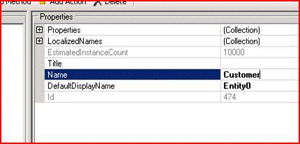 Entity Name property