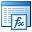 Table-valued function operator icon
