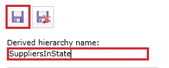 Save Derived Hierarchy Button