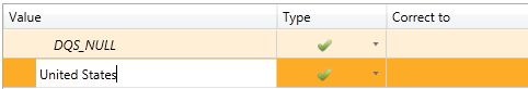 United States for Domain Value