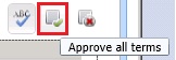 Approve All Terms Toolbar Button