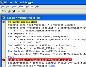 identify breakpoints