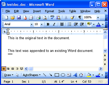 Microsoft Word