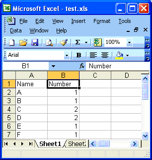 Microsoft Excel