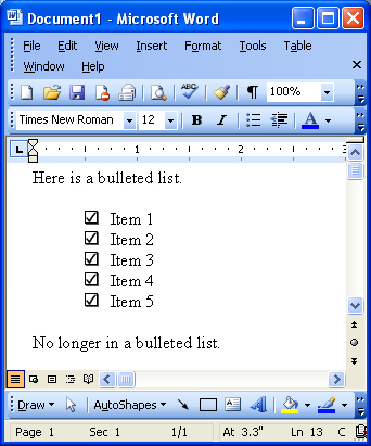 Microsoft Word