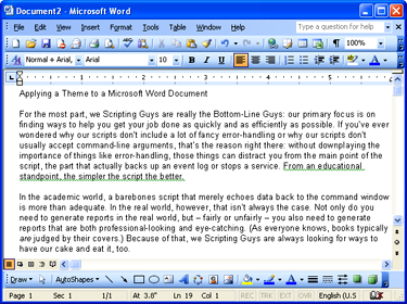 Microsoft Word