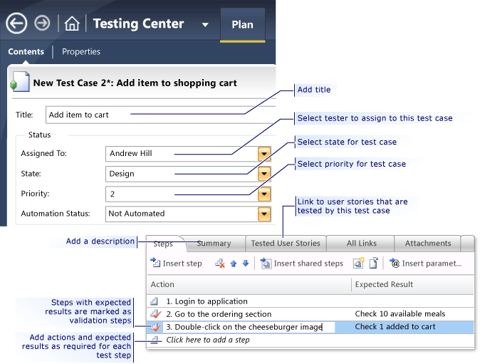 Create a Manual Test Case