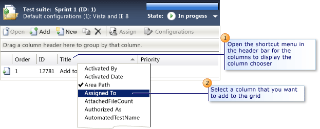 Change the Data Columns