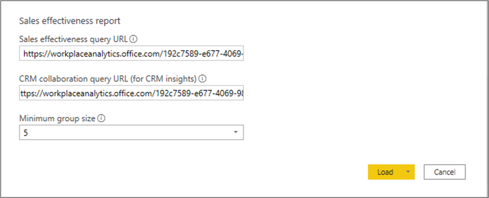 Power BI Sales OData links