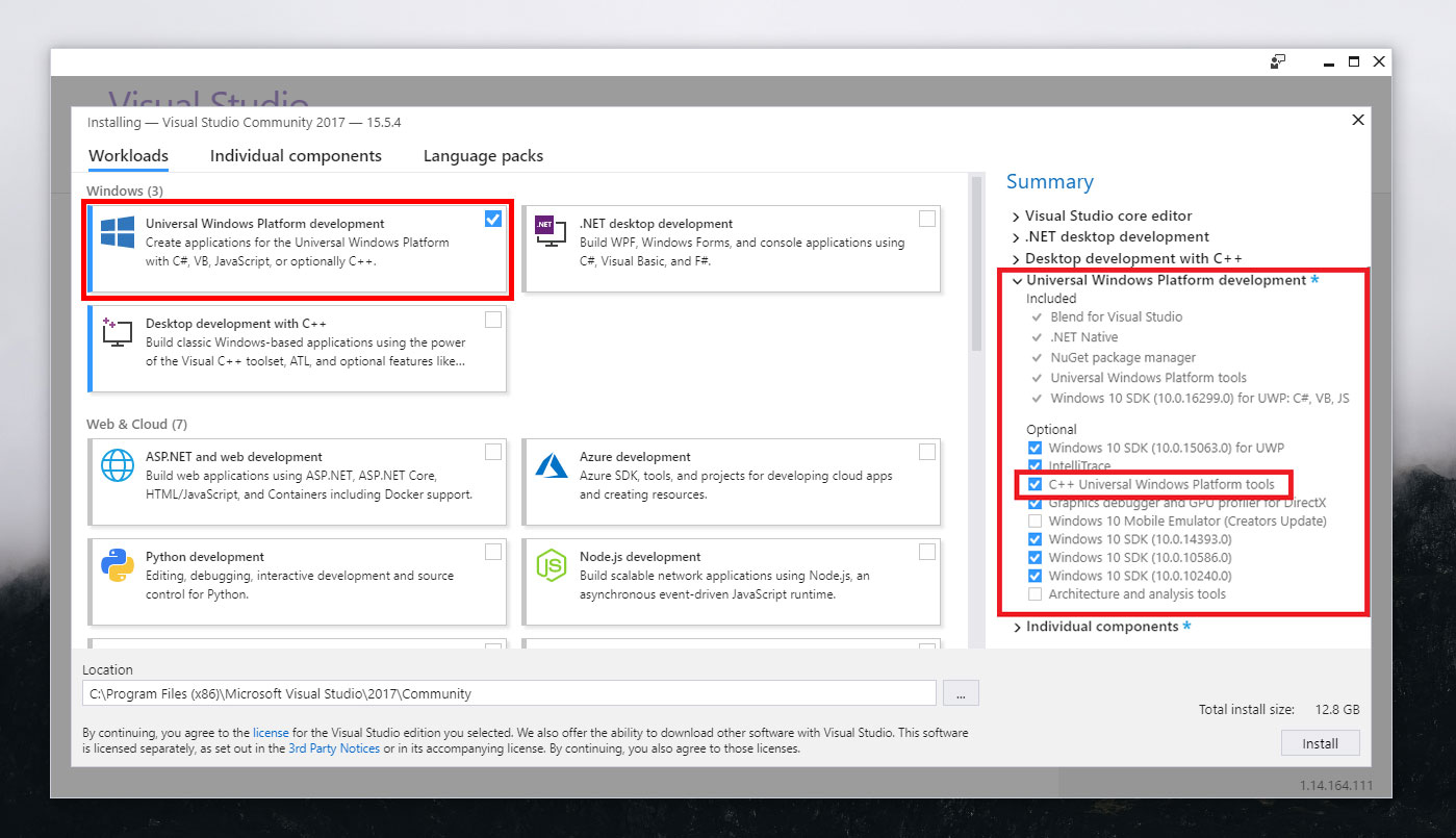 C++ for Visual Studio