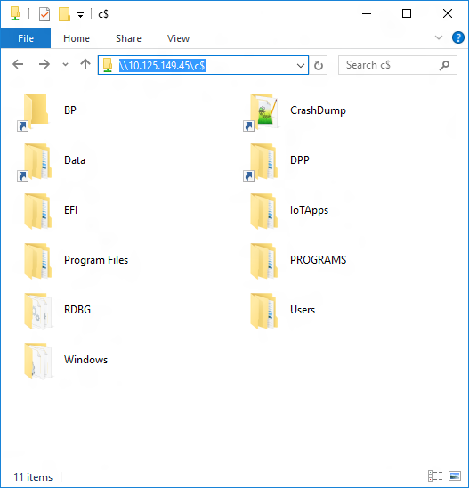 File explorer