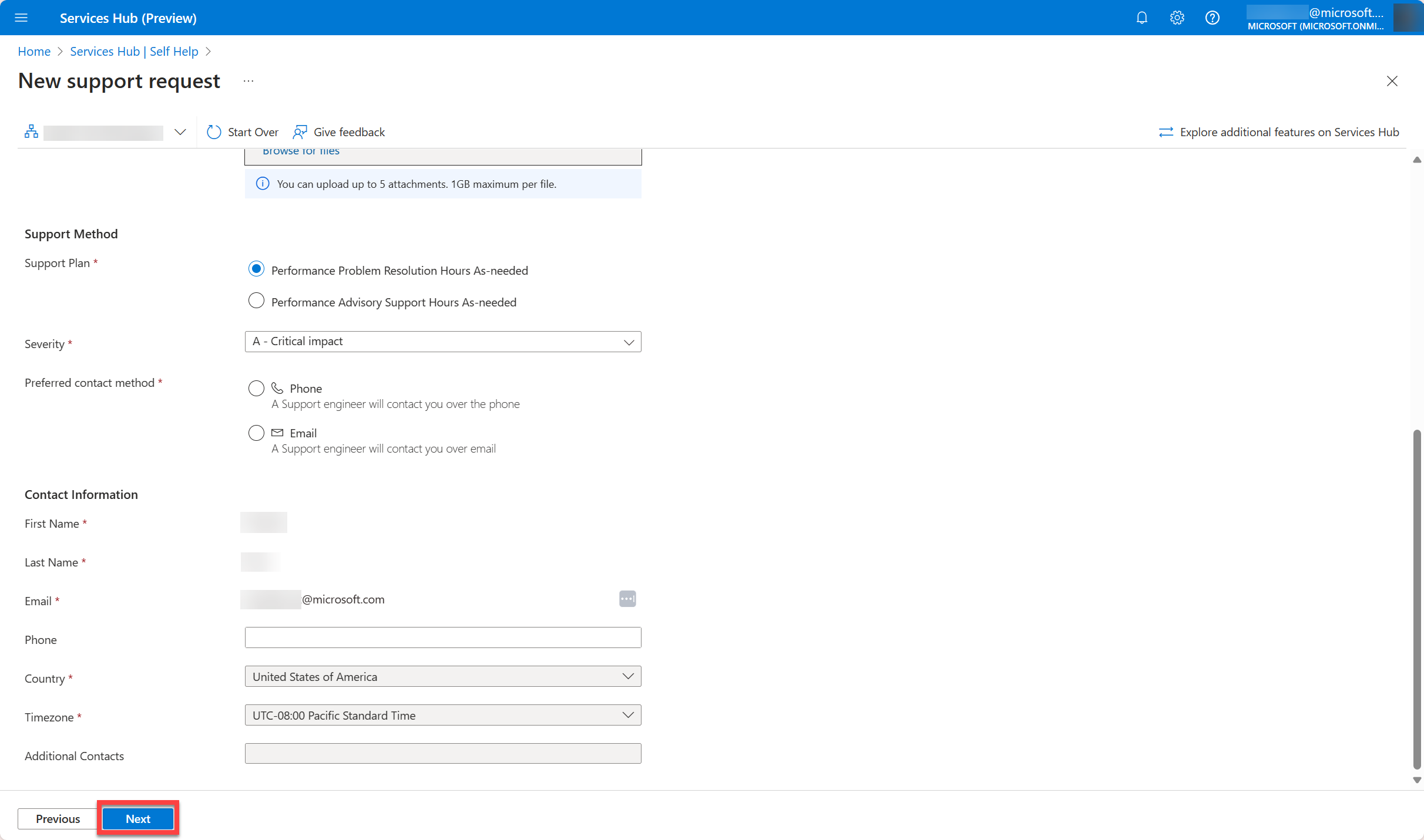 More fields to provide additional details.