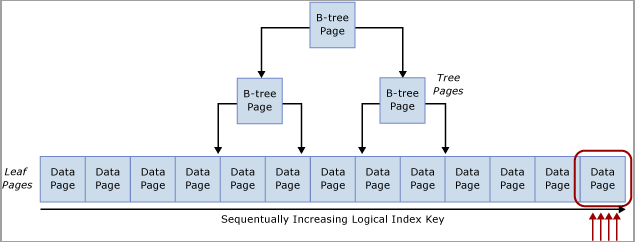 Last Page Insert Contention