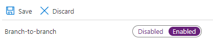 Screenshot of the branch-to-branch setting enabled.