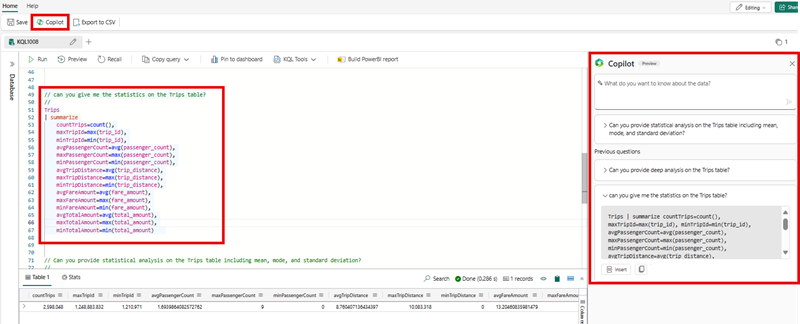 Screenshot of Nocode Copilot approach using Querysets.