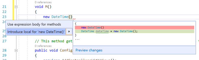 Introduce a local variable