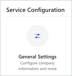 Screenshot of how to access General Settings from the admin dashboard.