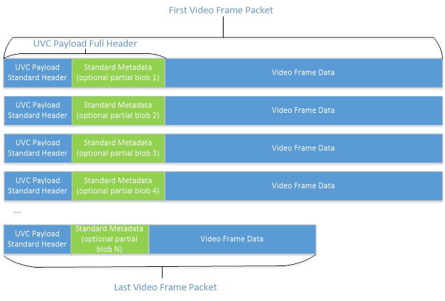 metadata frame packets.